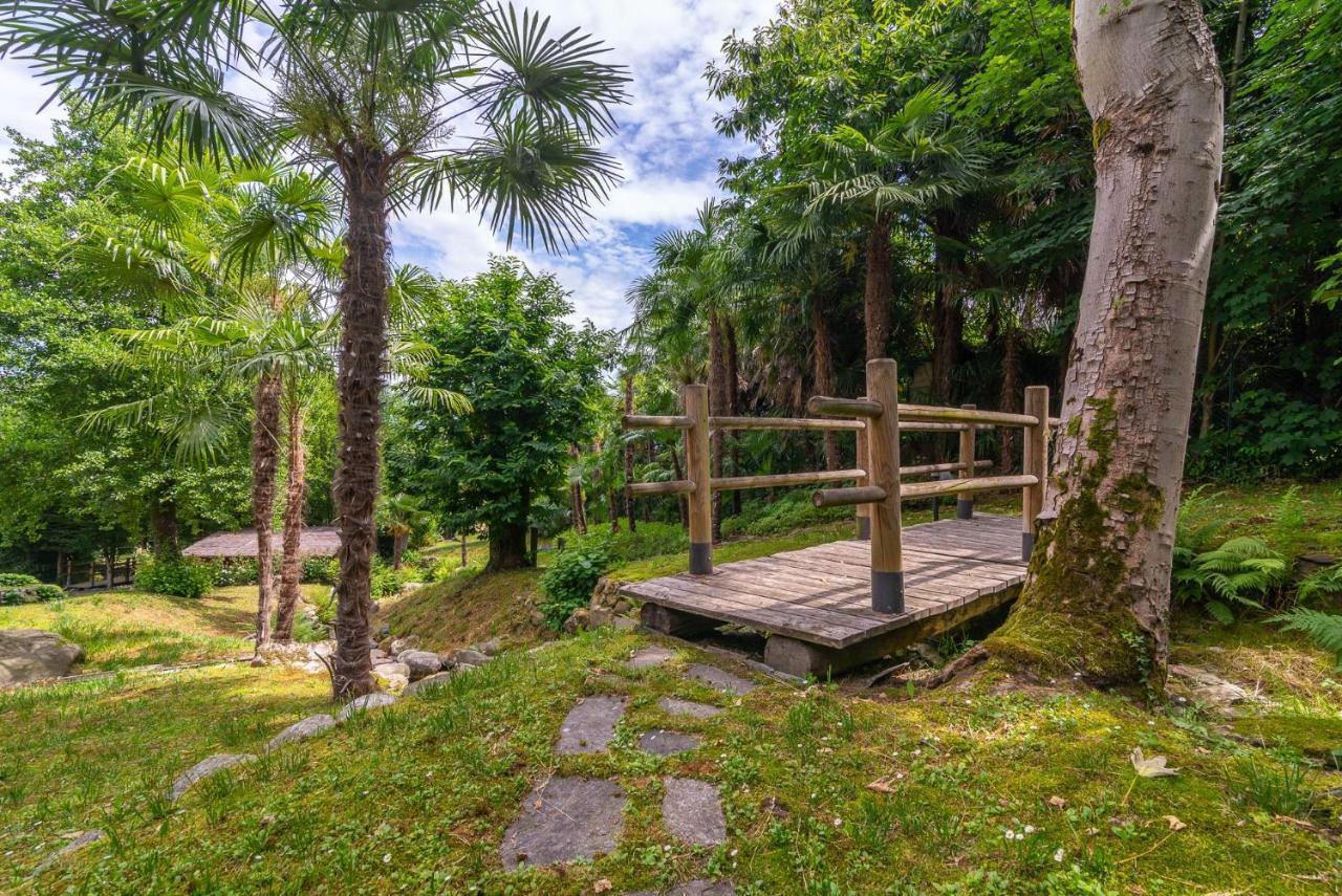 L'Ortensia Della Villa Isabella, Camera Con Vista Lago, Balcone Sul Parco E Bagno Esclusivo All'Esterno Della Camera Стреза Экстерьер фото