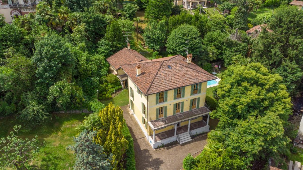 L'Ortensia Della Villa Isabella, Camera Con Vista Lago, Balcone Sul Parco E Bagno Esclusivo All'Esterno Della Camera Стреза Экстерьер фото