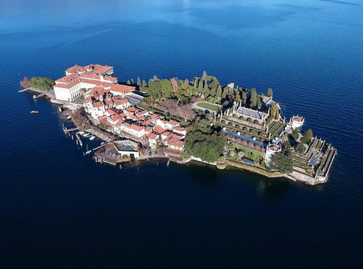 L'Ortensia Della Villa Isabella, Camera Con Vista Lago, Balcone Sul Parco E Bagno Esclusivo All'Esterno Della Camera Стреза Экстерьер фото