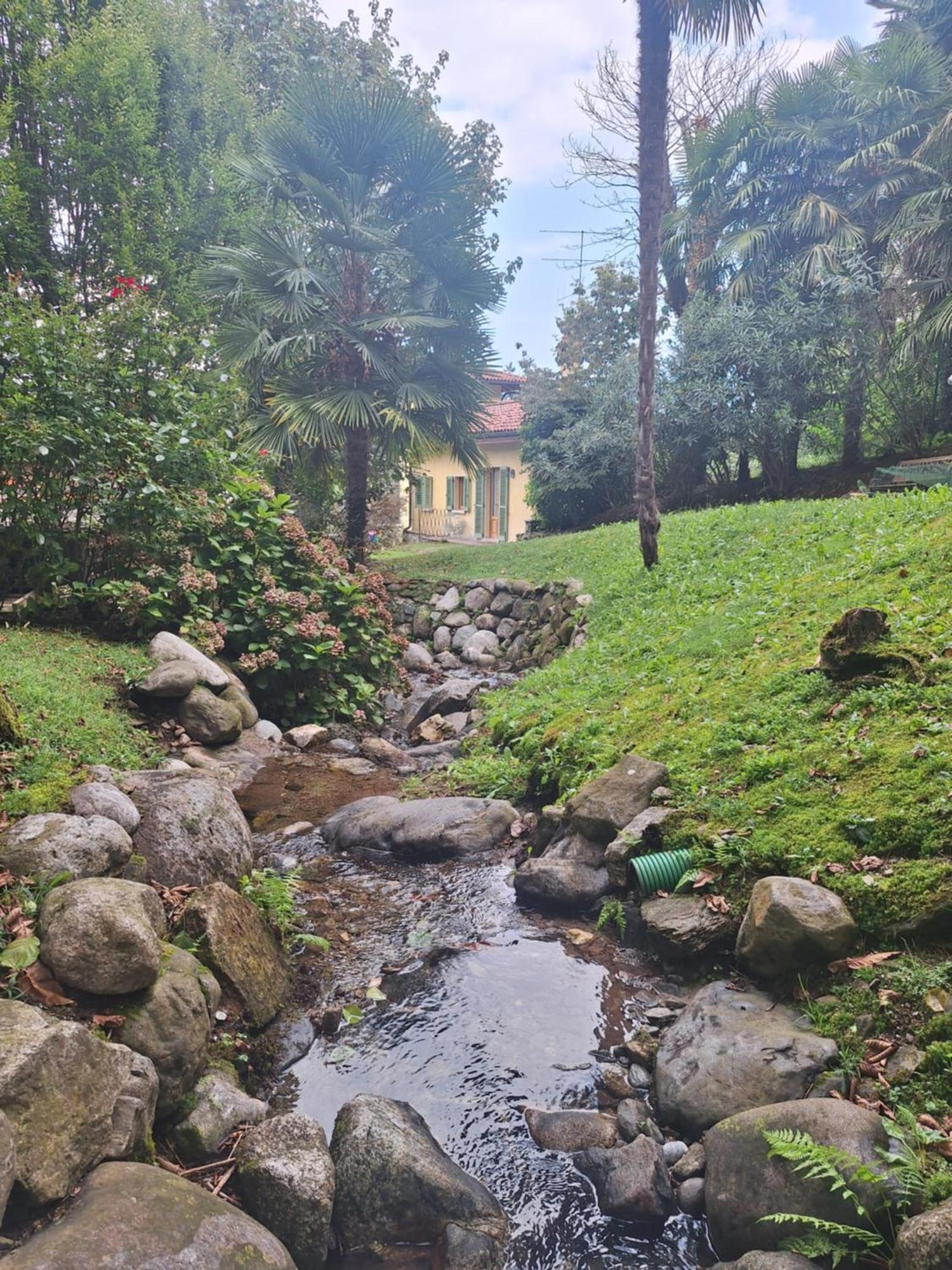 L'Ortensia Della Villa Isabella, Camera Con Vista Lago, Balcone Sul Parco E Bagno Esclusivo All'Esterno Della Camera Стреза Экстерьер фото